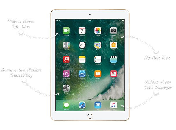 אפליקציית ריגול iPad