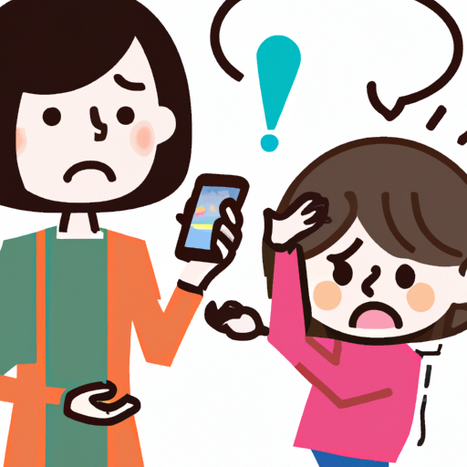 un genitore preoccupato con in mano uno smartphone ve 512x512 31315936