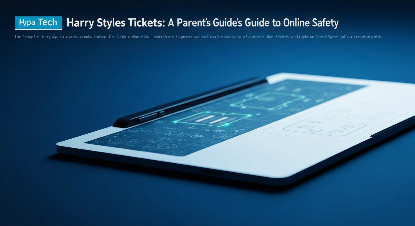 Harry Styles Tickets: A Parent’s Guide to Online Safety