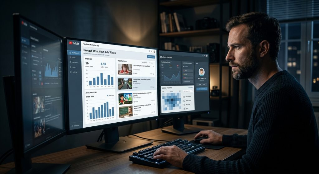 YouTube Monitoring App: Protect What Your Kids Watch